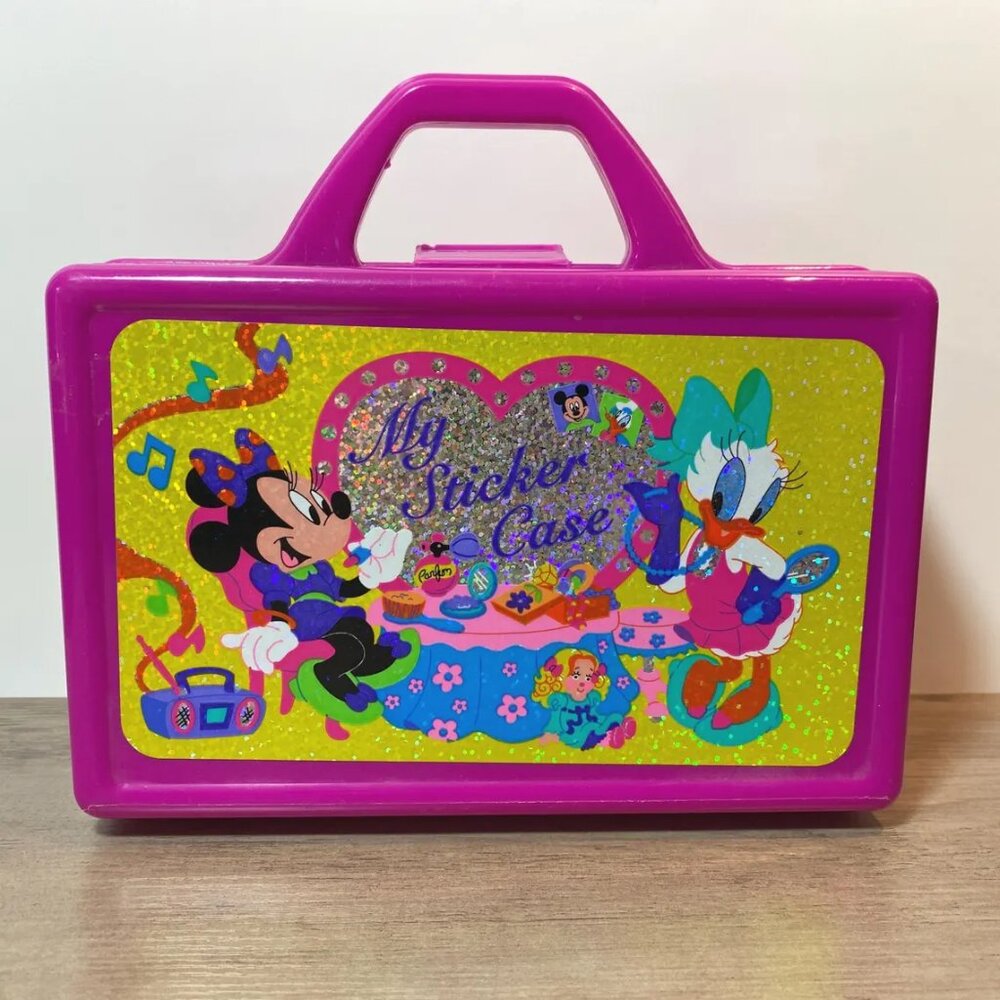 Minnie Mouse My Sticker Case - Collector Case 1990s Collectible Prismatic